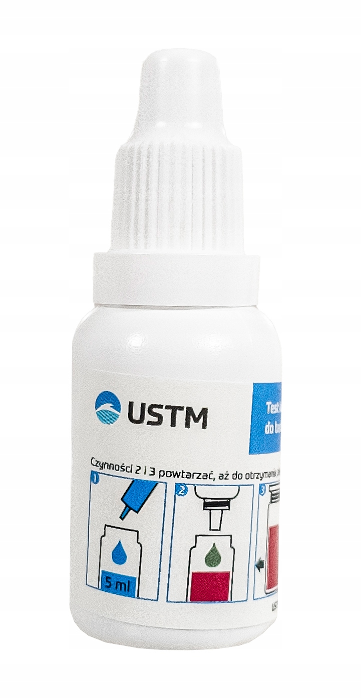 TEST WODY POMIAR TWARDOŚCI TESTER MIERNIK KROPELKOWY JAKOŚCI WODY DOKŁADNY Marka UST-M