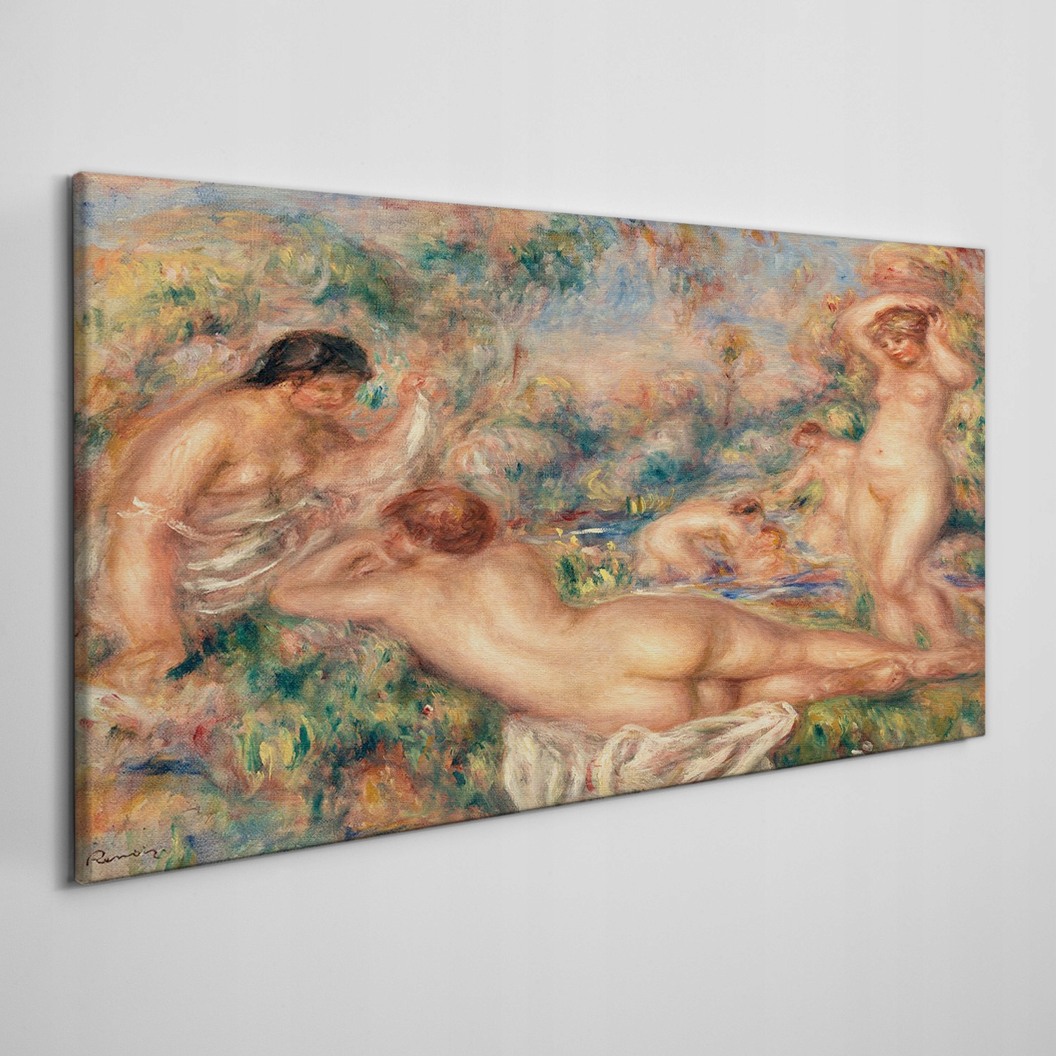 

Obraz na płótnie Nagie kobiety w lesie 120x60 cm