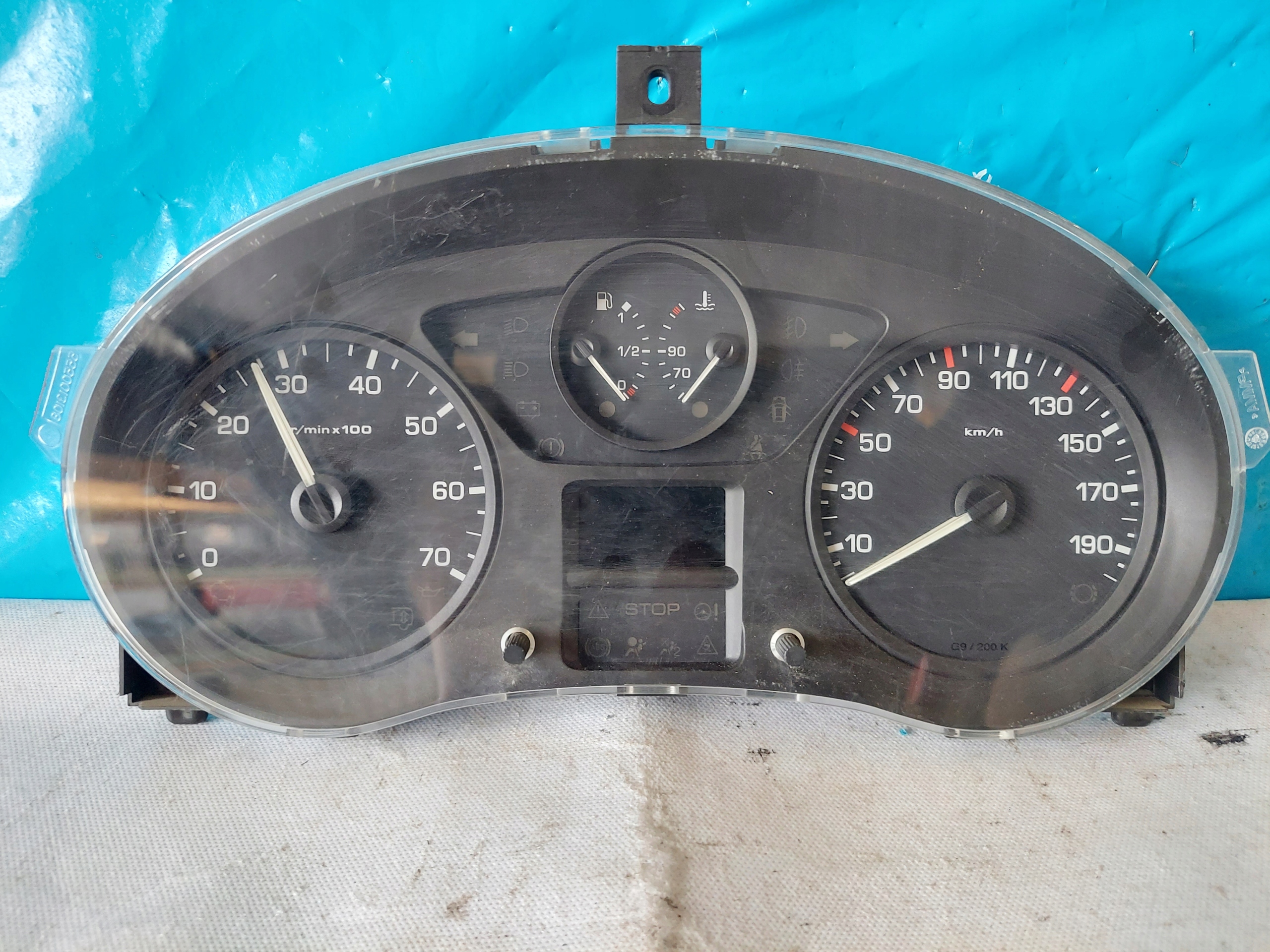 dials clock FIAT SCUDO 2.0 D JK057596