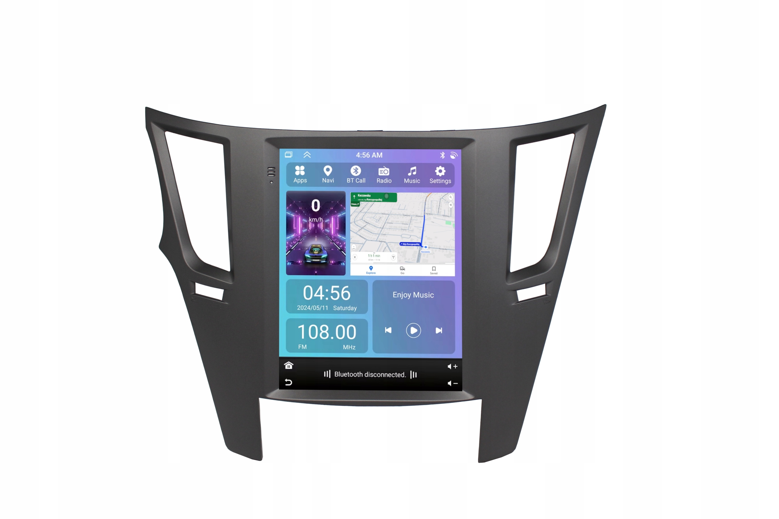 Radio Nawigacja Gps Subaru Outback 2010-2014 Android Carplay 2/64 Gb