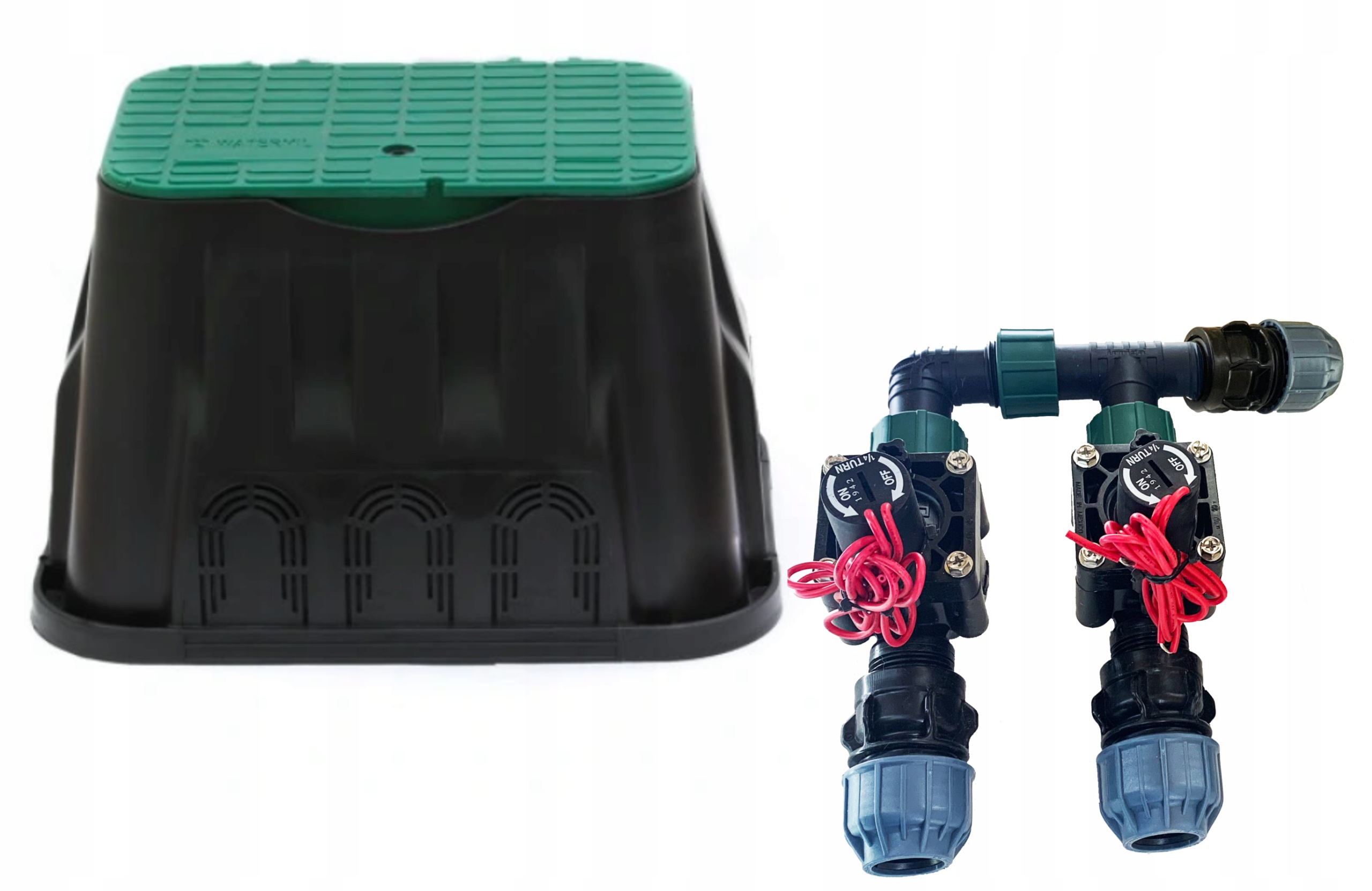 Standardní šachta kolektor Hunter 2 sekce elektroventily Pgv 20