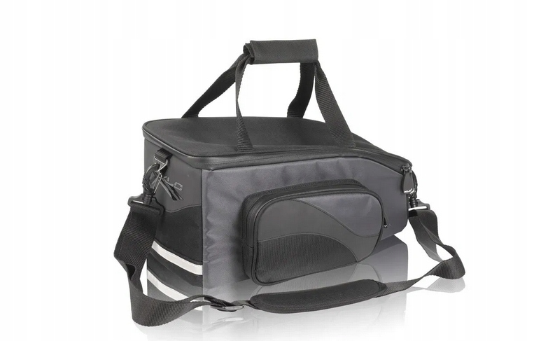 Torba XLC na bagażnik BA-S43, czarny/antracyt, 35x60x60 cm, 15 ltr