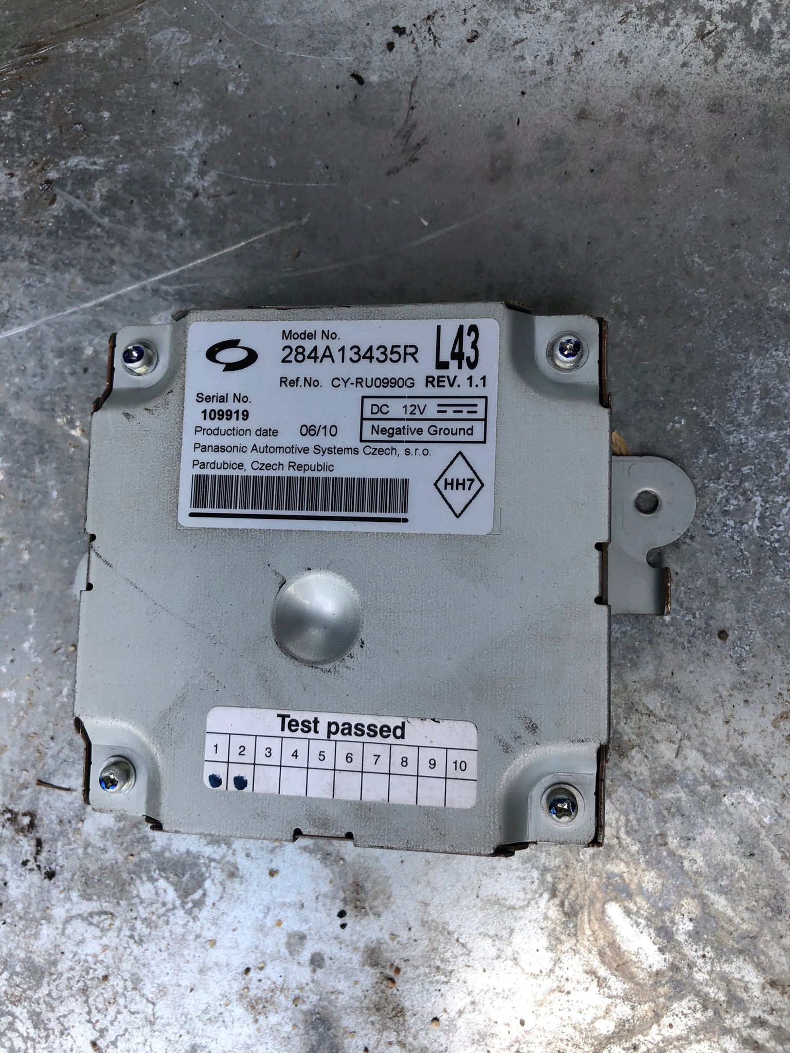 МОДУЛЬ ДРАЙВЕРА LATITUDE 3.0 DCI 284A13435R
