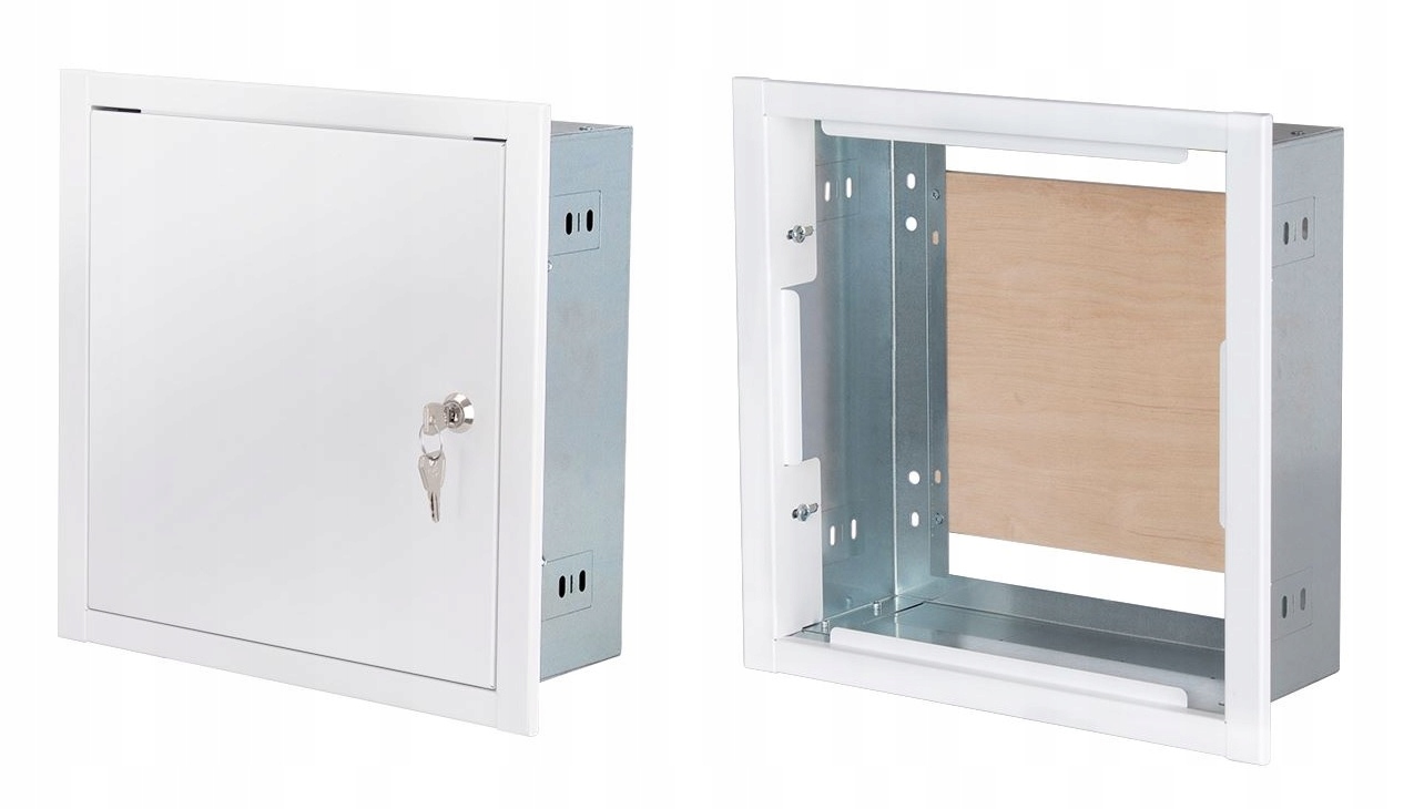 

Rozdzielnia Metalowa Montażowa Podtynkowa 30x30x12