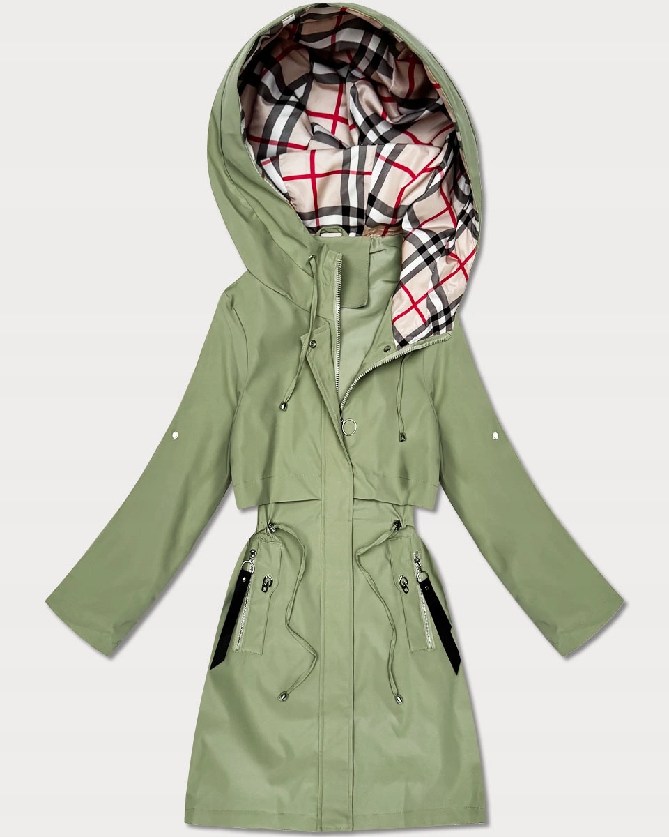 Bunda S Podšívkou KK60407 Khaki M (38)