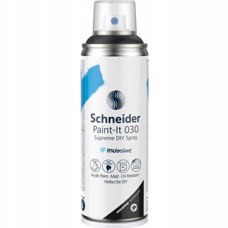Lakier w sprayu Diy Paint-It 030 200ml czarny