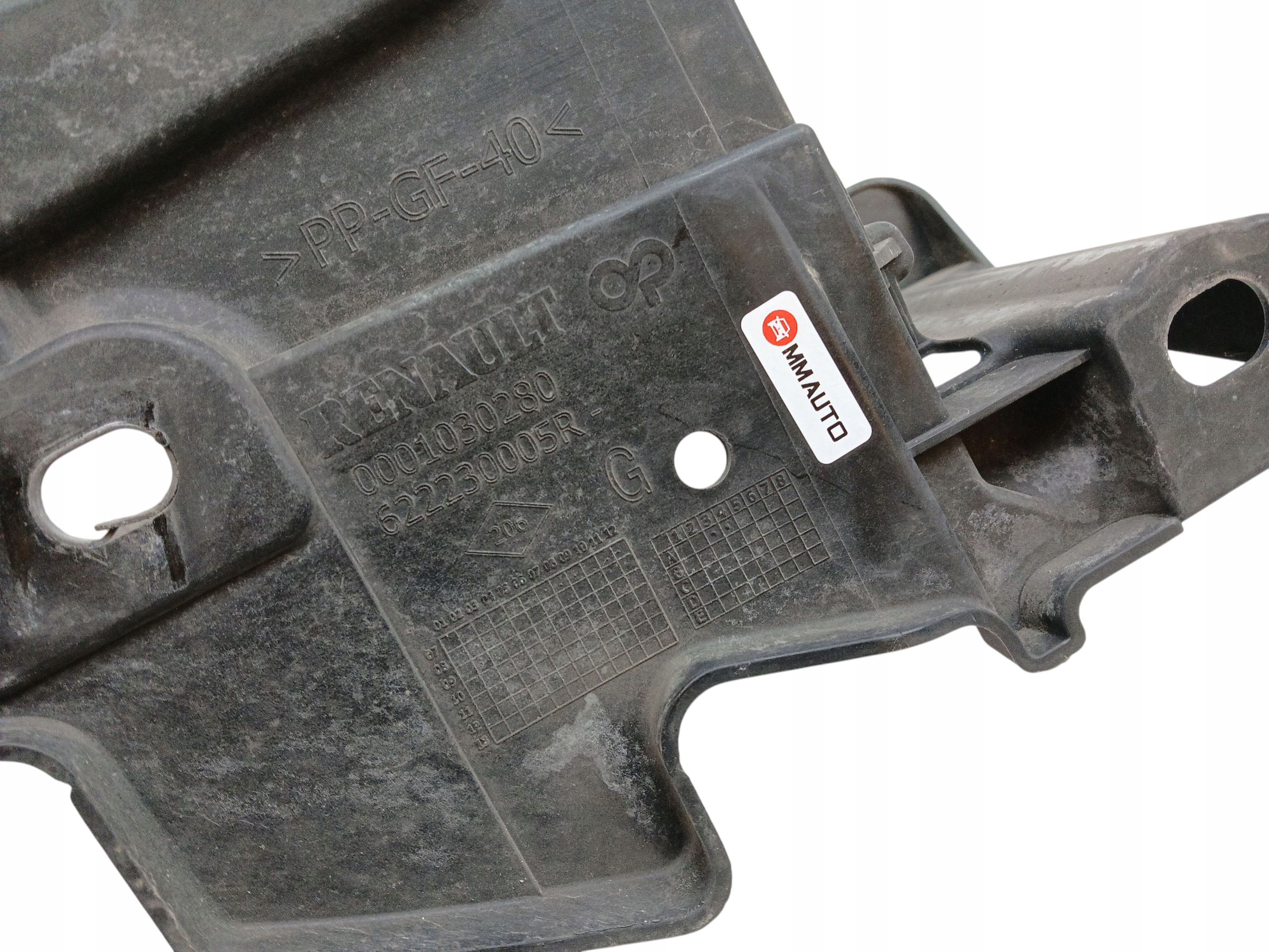 rear light holder left front RENAULT MEGANE III 3 (2008-2011) 622230005R
