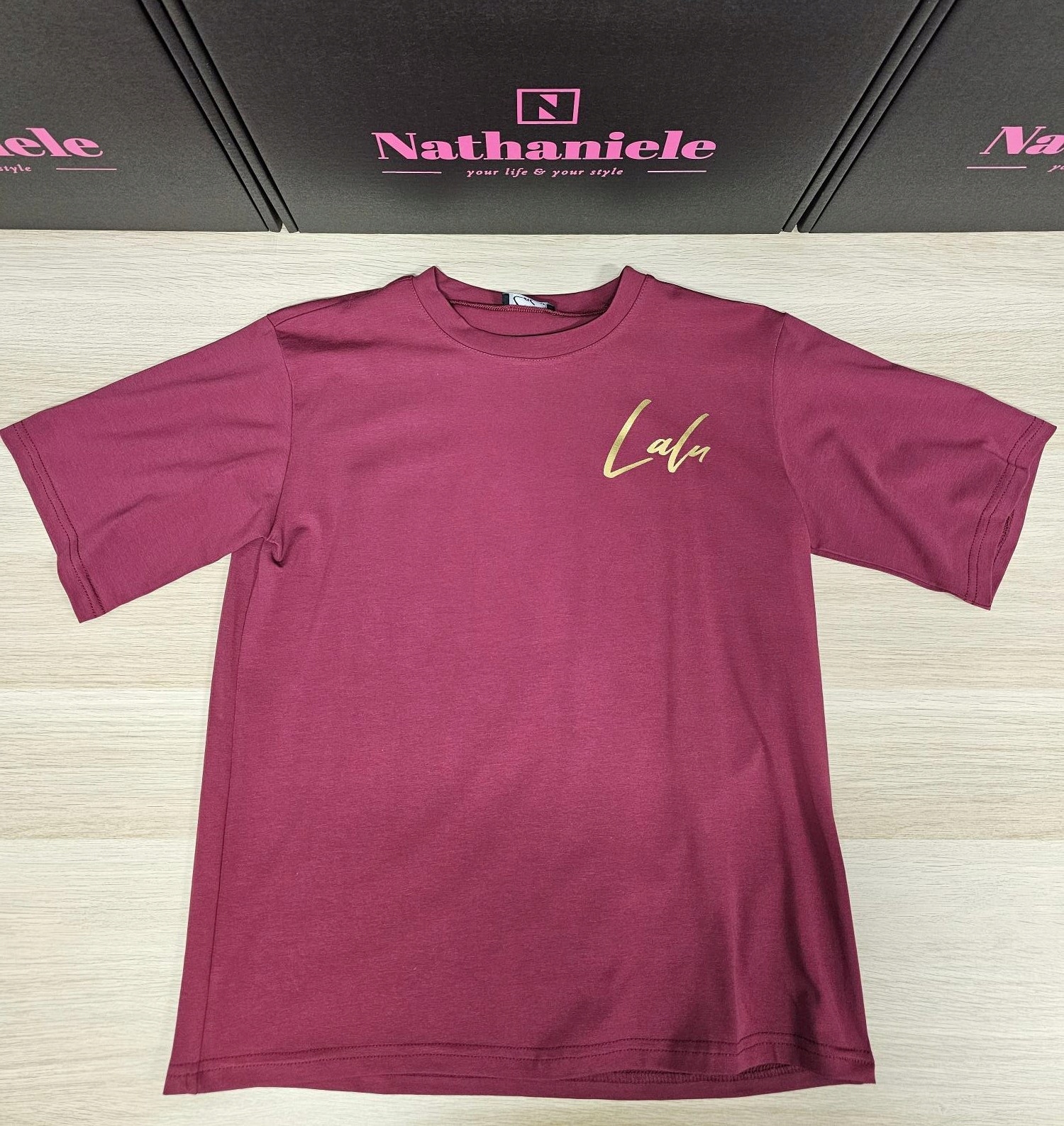 Tričko Lalu [Velikost Univerzální, Barva Bordová]