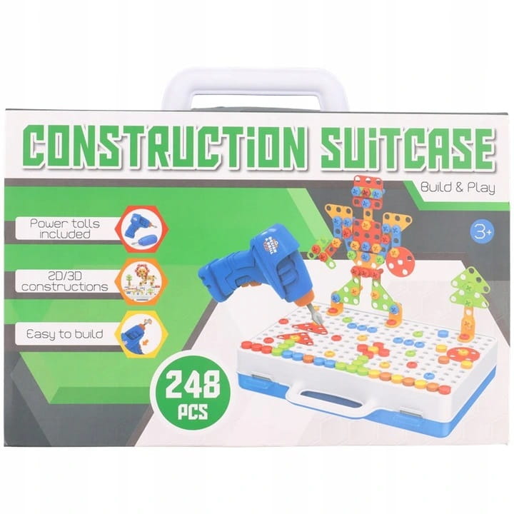 

Zestaw Walizka budowniczego Construction Suitcase