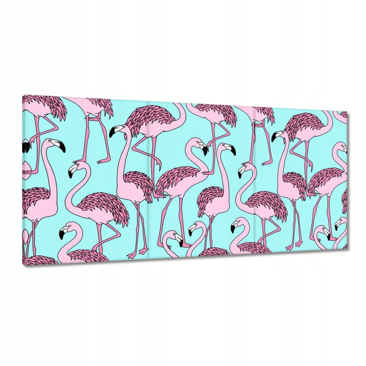 Obrazy 120x60 Růžové Flamini Flamingo