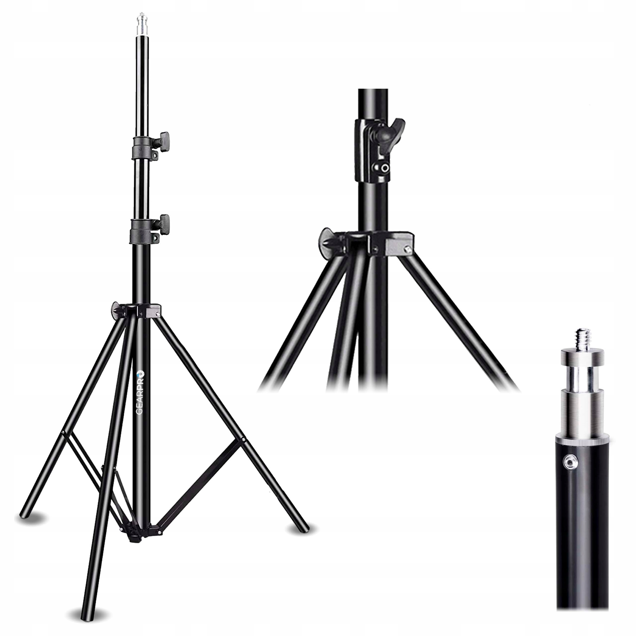 

Statyw Oświetleniowy Studyjny 200cm 1/4'' 16mm