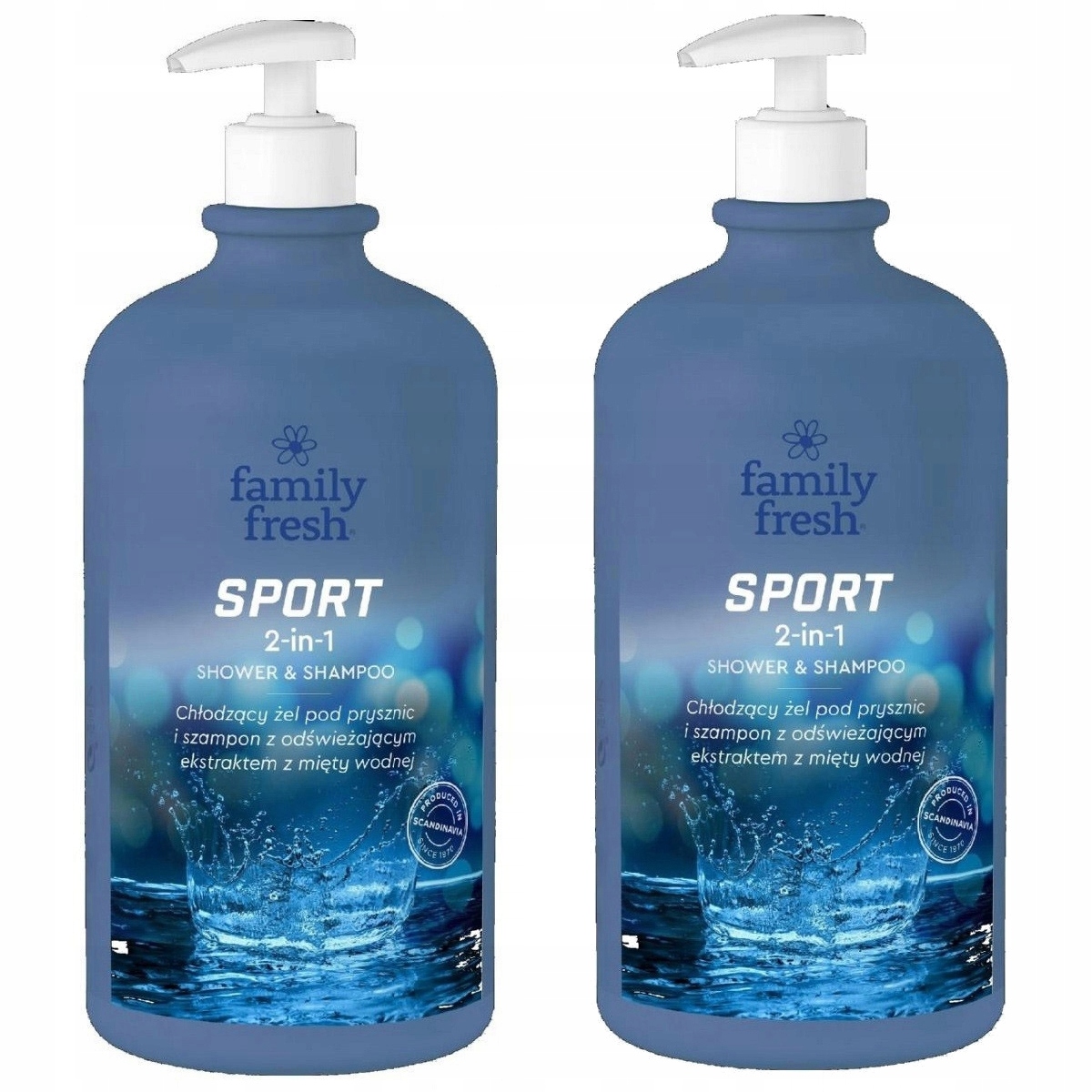

Family Fresh Sport 2W1 Żel Pod Prysznic Szampon 1L