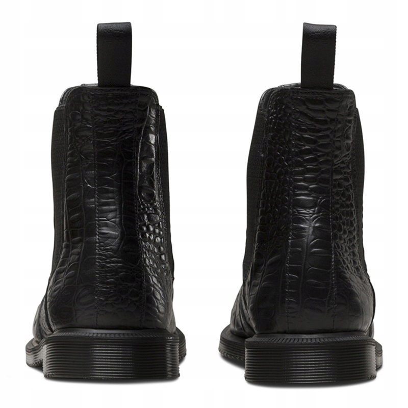 DR. MARTENS FLORA CROCO BLACK r. 9(43) Rozmiar 43