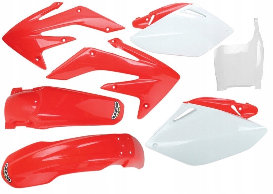 Ufo Sada Plastov Honda Crf 450 R '05-'06 Farba Oem (červená/biela) (h