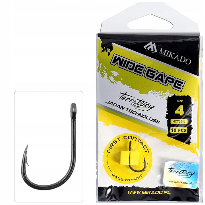 Haczyk Mikado Territory Wide Gape #6 10SZT