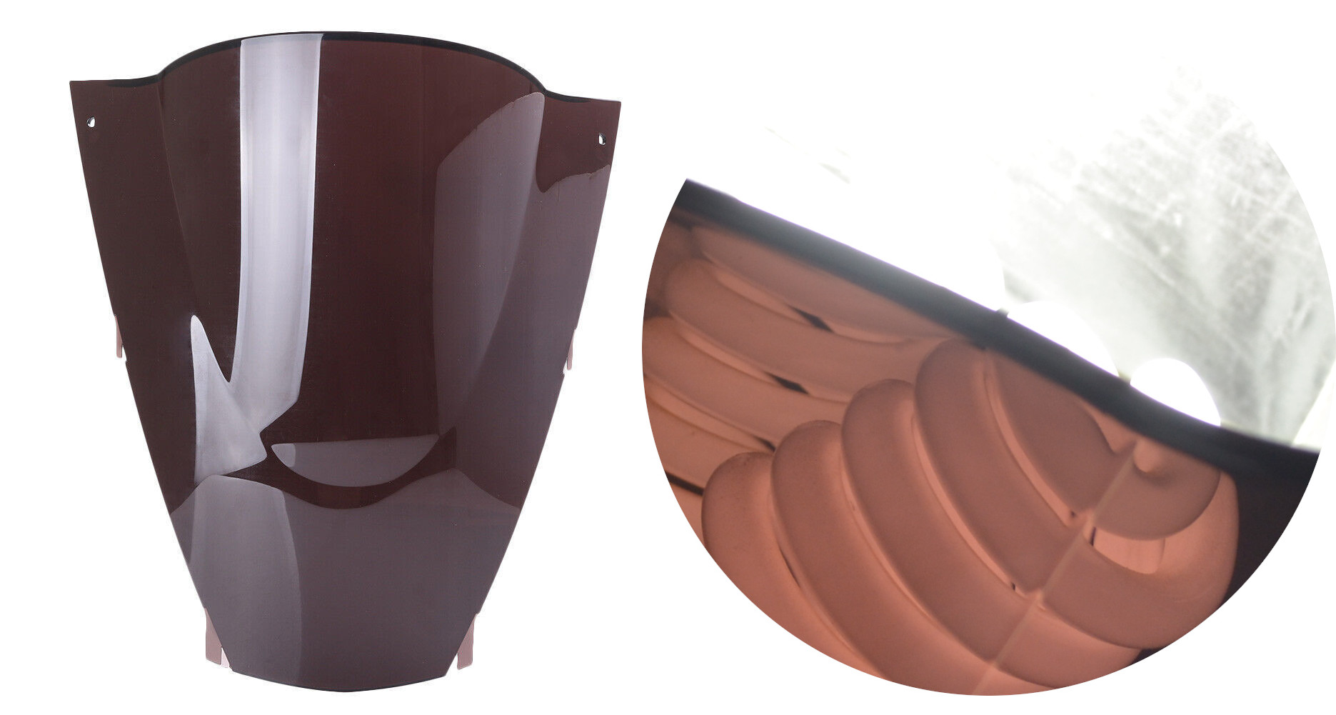 KA015BK - Kawasaki Ninja ZX-12R 02-05-ветровое стекло