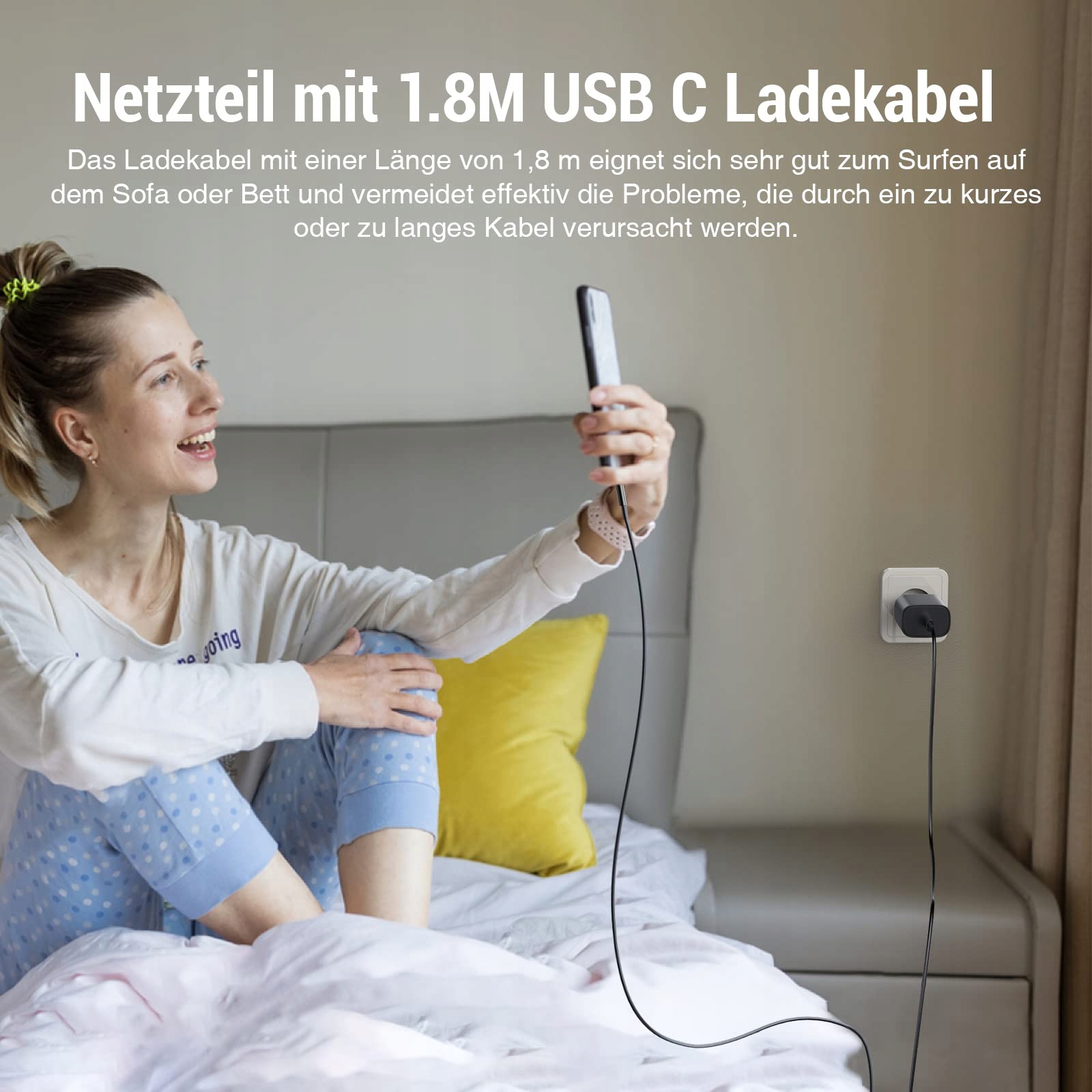 USB C ŁADOWARKA 25W Szybka Ładowarka Do iPhone iPad Androidów — miniatura 3