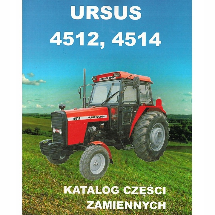 Katalog Náhradních Dílů MF4 Ursus 4512 4514 S Předním Pohonem