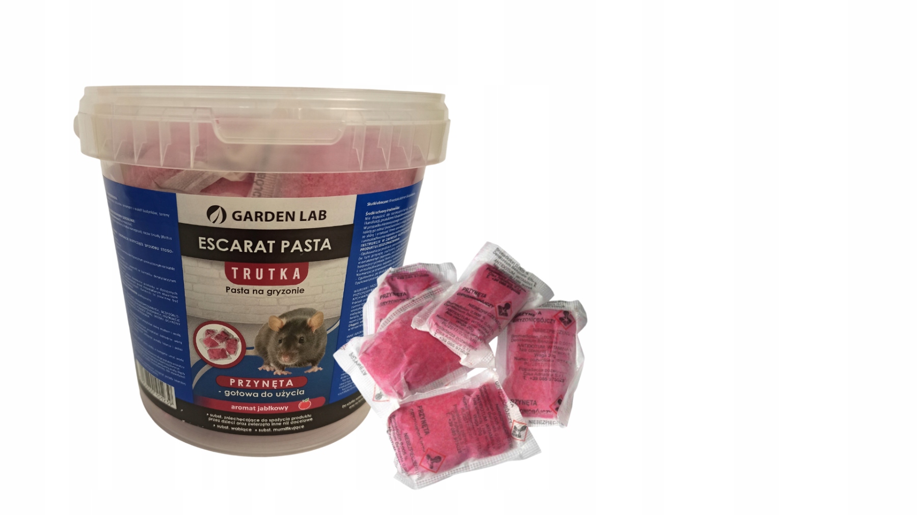 

Trutka Escarat Pasta na Myszy i Szczury 1kg