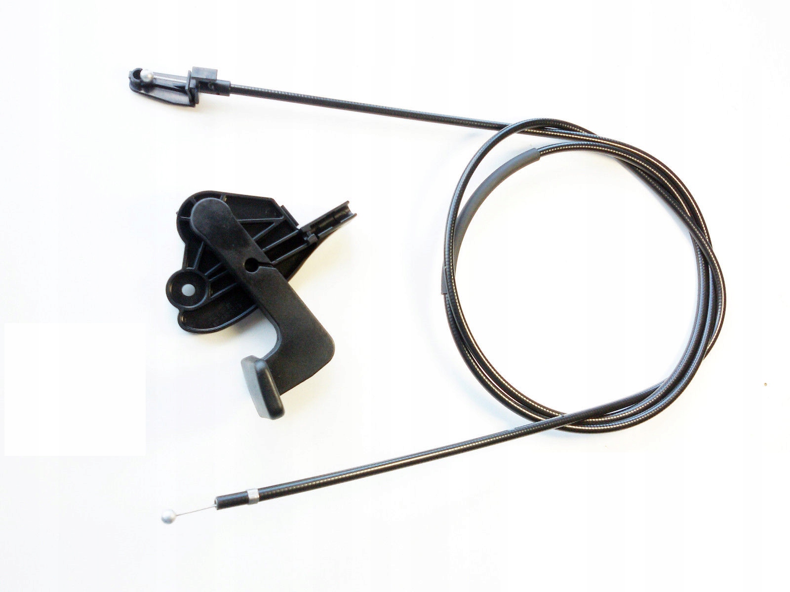 ZESTAW LINKA + DŹWIGNIA RĄCZKA MASKI AUDI A4 B6 B7