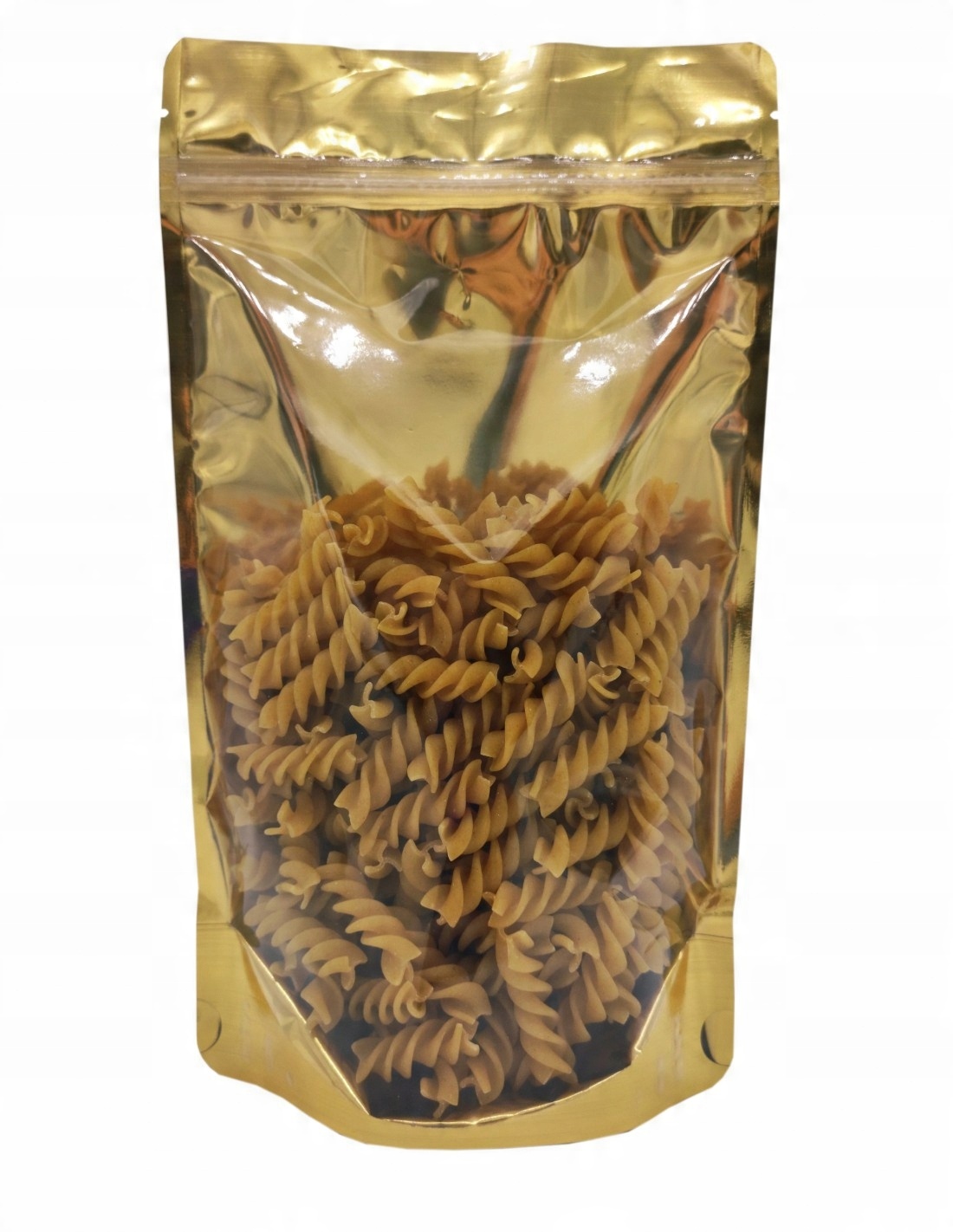 

Torebka złota Doypack duże okno 250ml 50 szt.