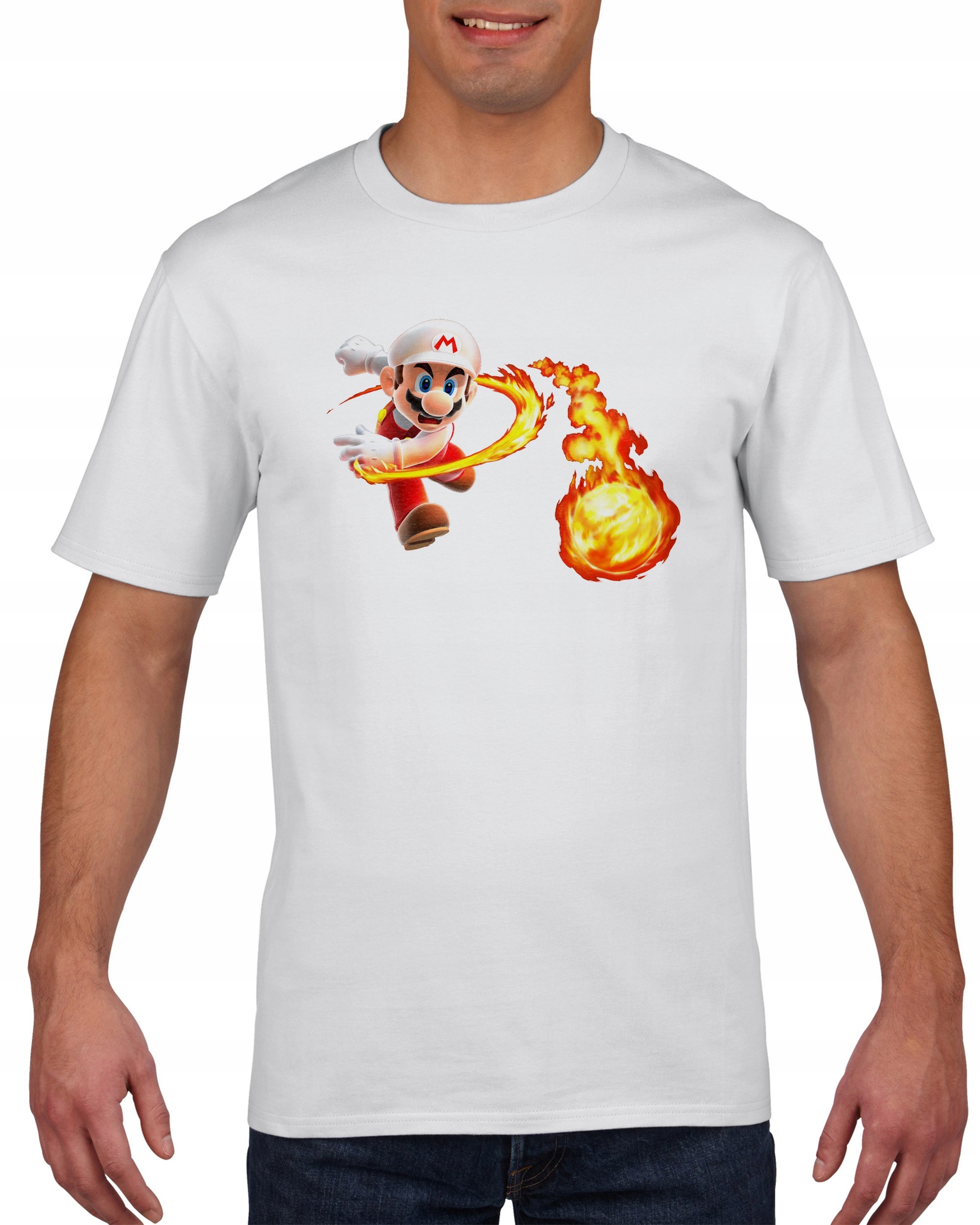 

Koszulka męska Super Mario Bross L