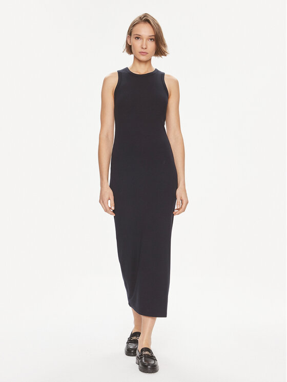 Letní midi Šaty Tommy Hilfiger S rovného střihu