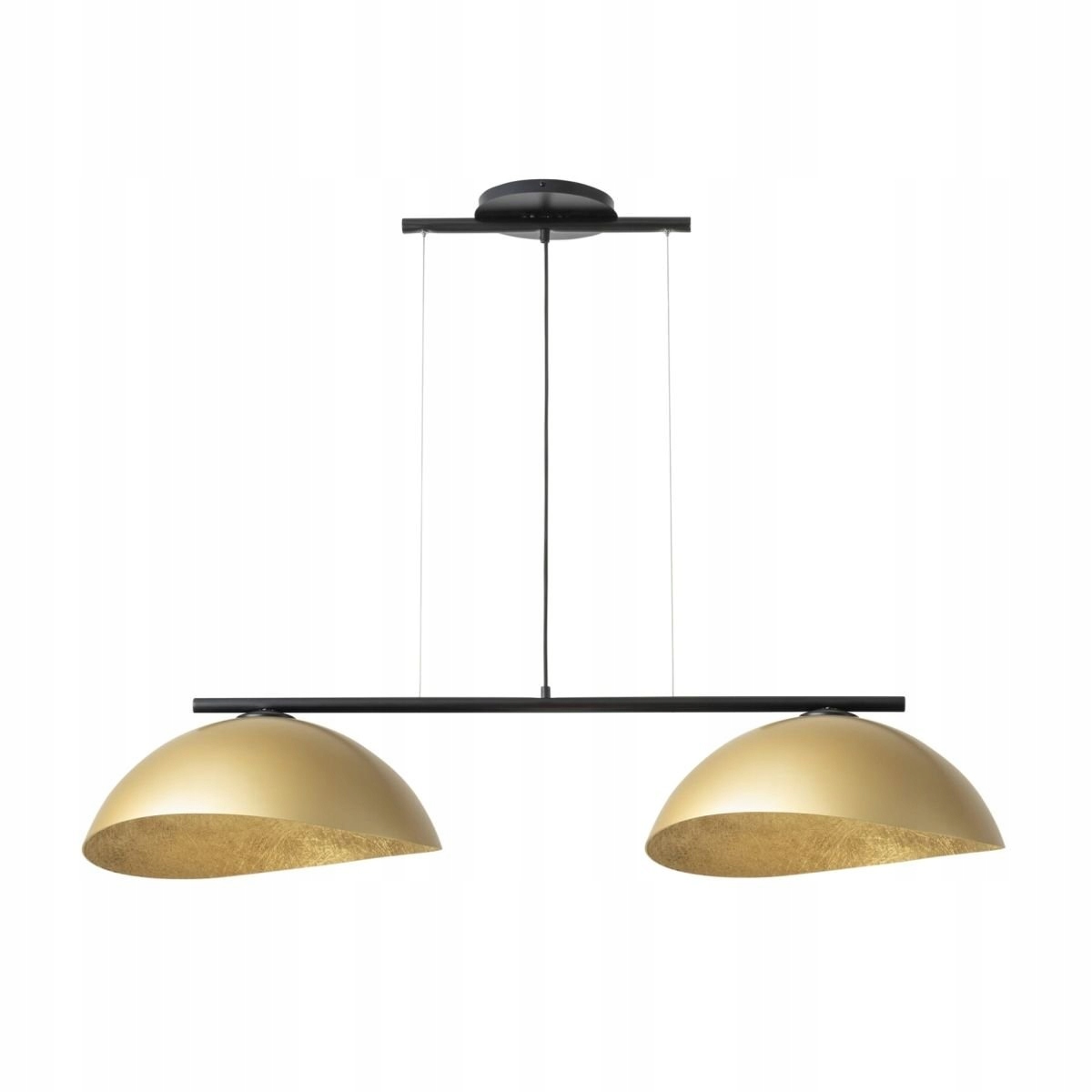 Závesná lampa so zlatými tienidlami Solar 2 M 40580 Sigma Lighting