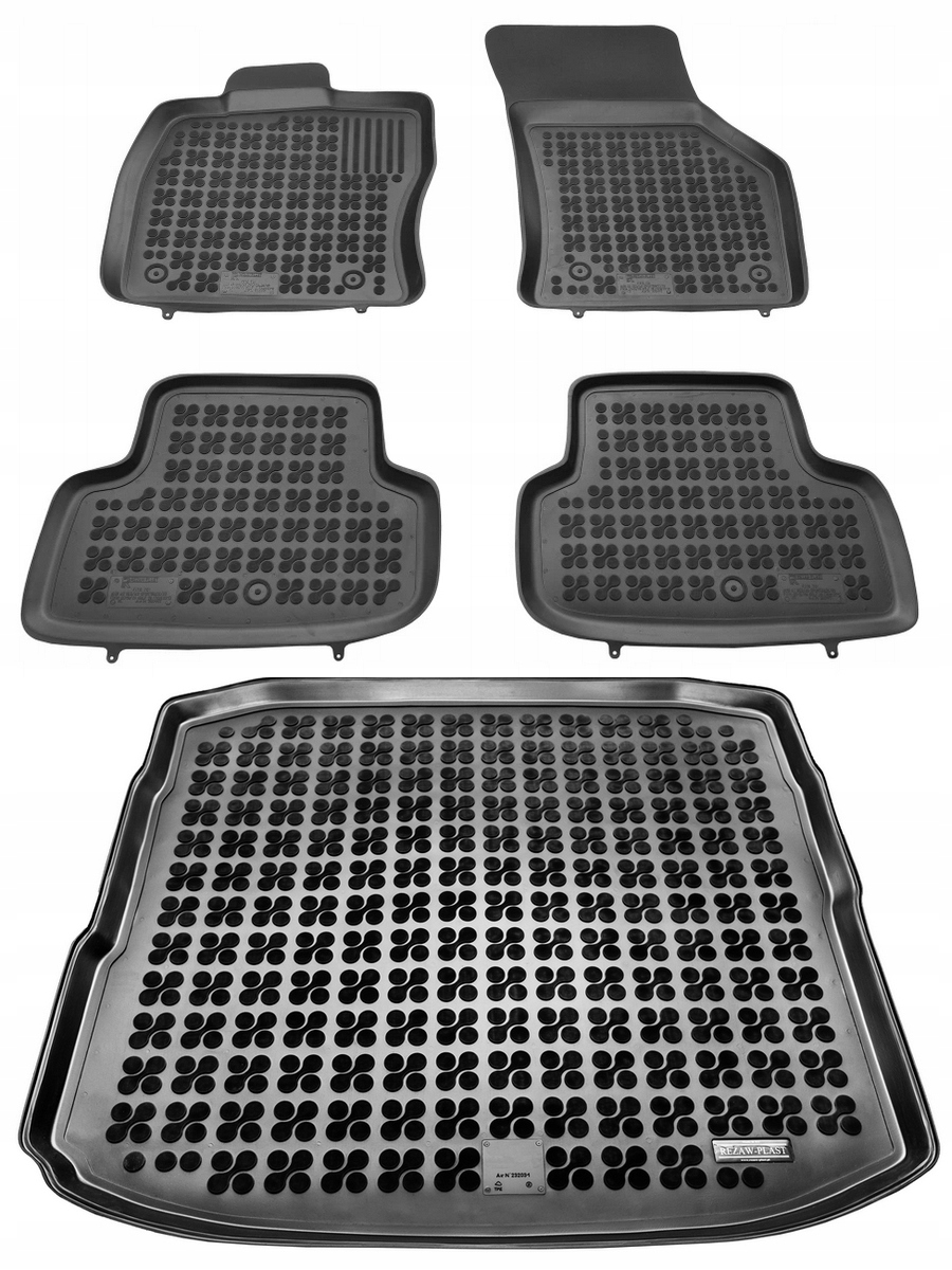 Audi A3 8V sed 13-20 Gumové rohože rohož batožinového priestoru