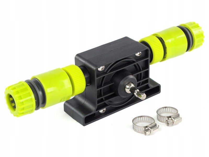 POMPKA NAPĘDZANA WIERTARKĄ, PRZYŁĄCZA 3/4" +2 ADAPTERY 1/2" paliwo akwarium