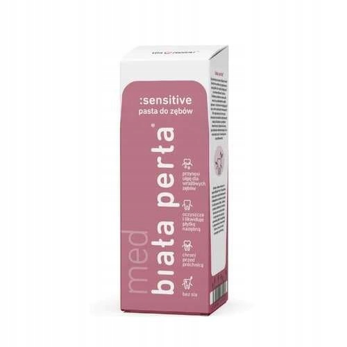 

Biała Perła Sensitive do zębów wrażliwych 75ml