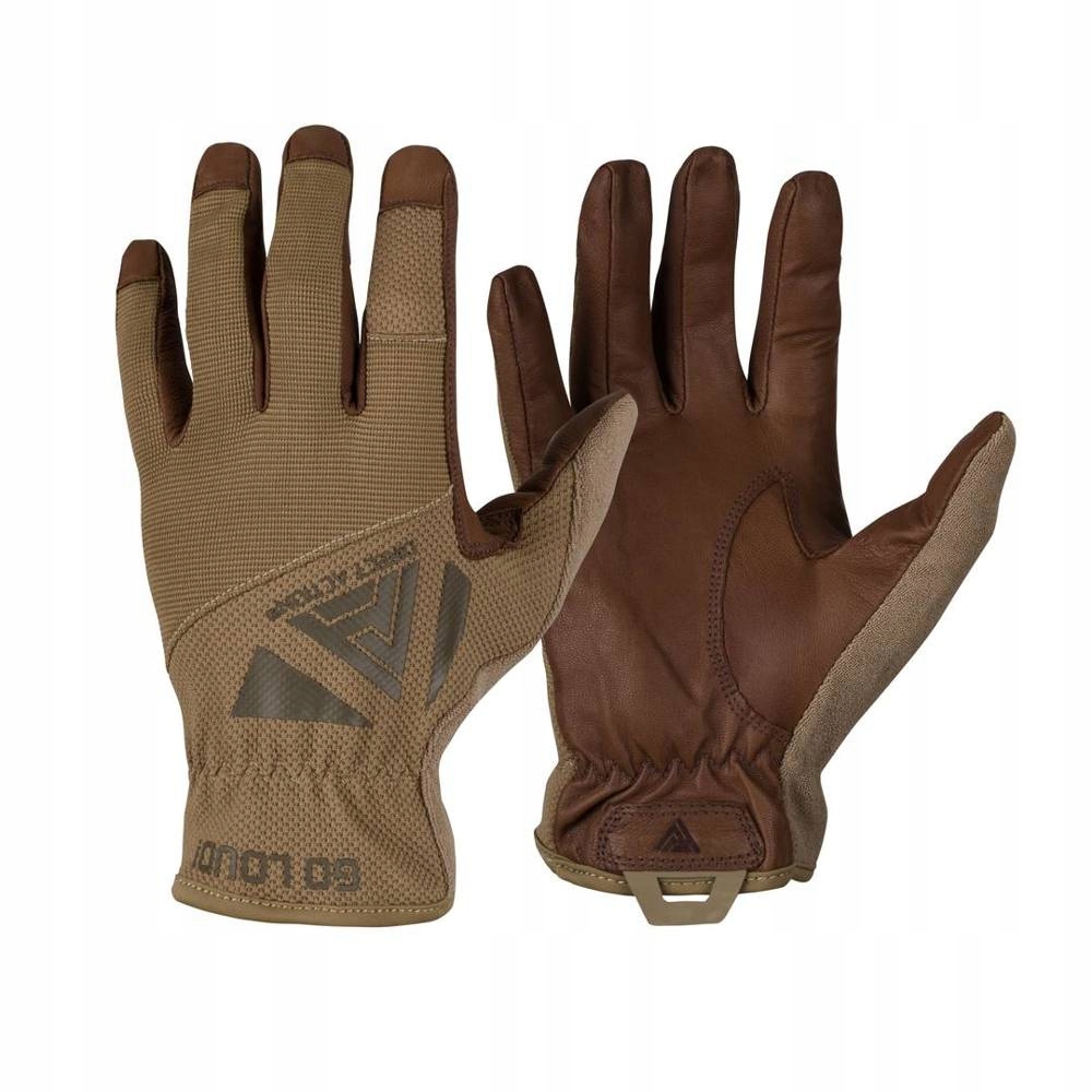 Direct Action Taktické rukavice Light Přírodní kůže Coyote Brown L