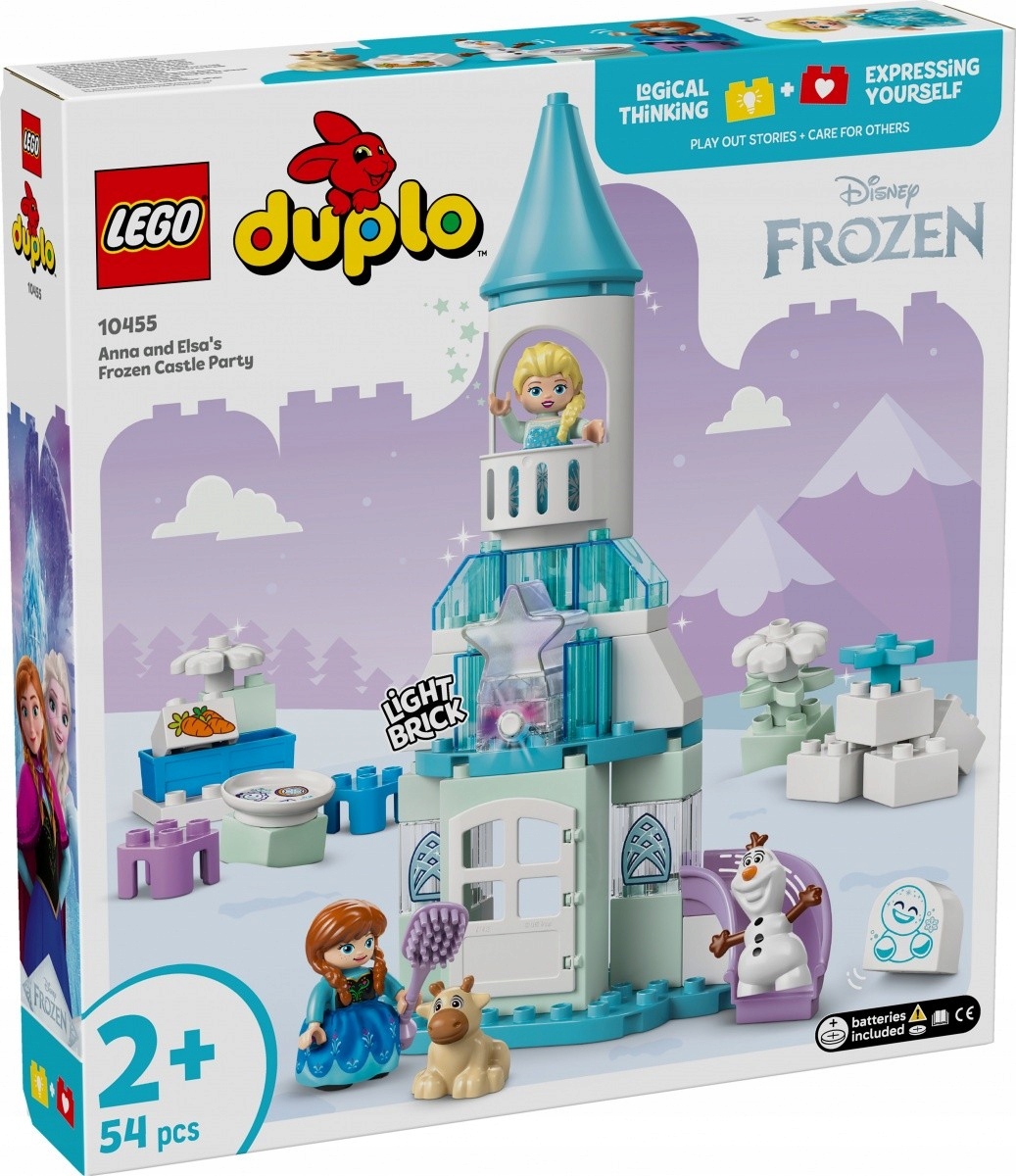 Lego Stavebnice Duplo Disney 10455 Párty v ledovém zámku Anny a Elzy