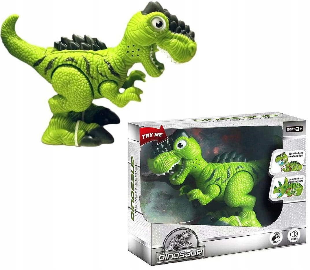 DINOZAUR INTERAKTYWNY T-REX ŚWIECI RYCZY DŹWIĘK Bohater Inny
