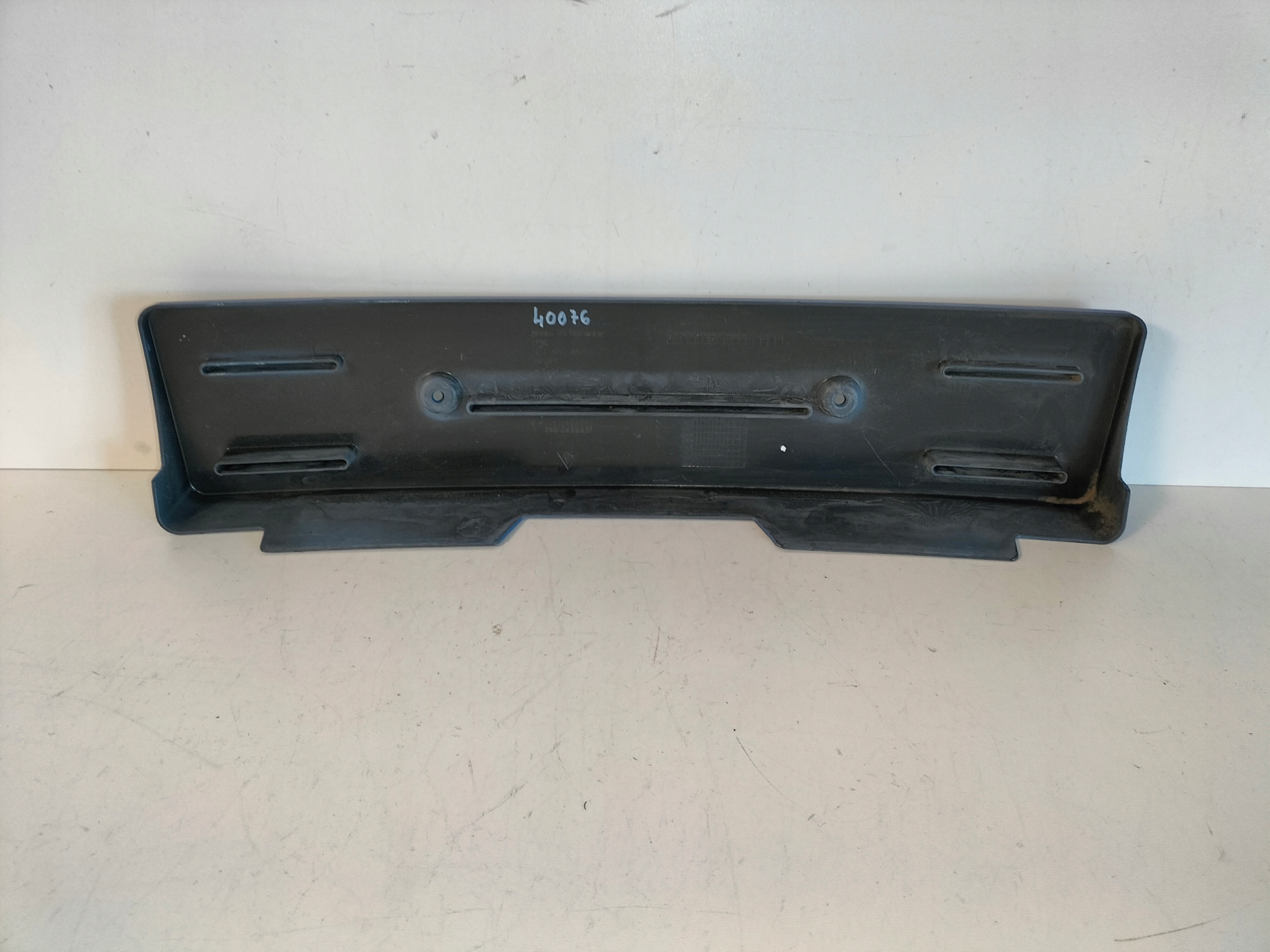 pad below tablice registration front PORSCHE PANAMERA II 971 16