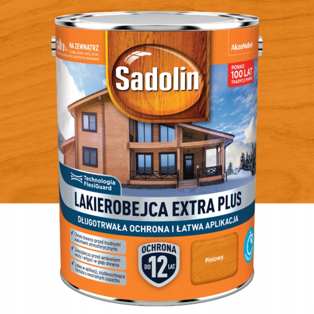 Sadolin Akylový Lak Extra Plus Pinia 4.50 L
