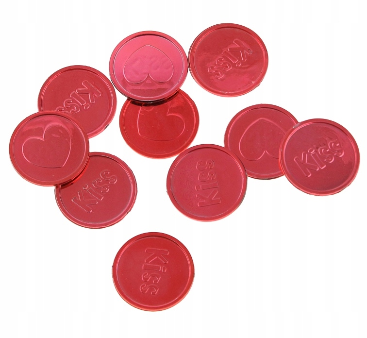 

Monety Walentynkowe Walentynki czerwone 24 szt.