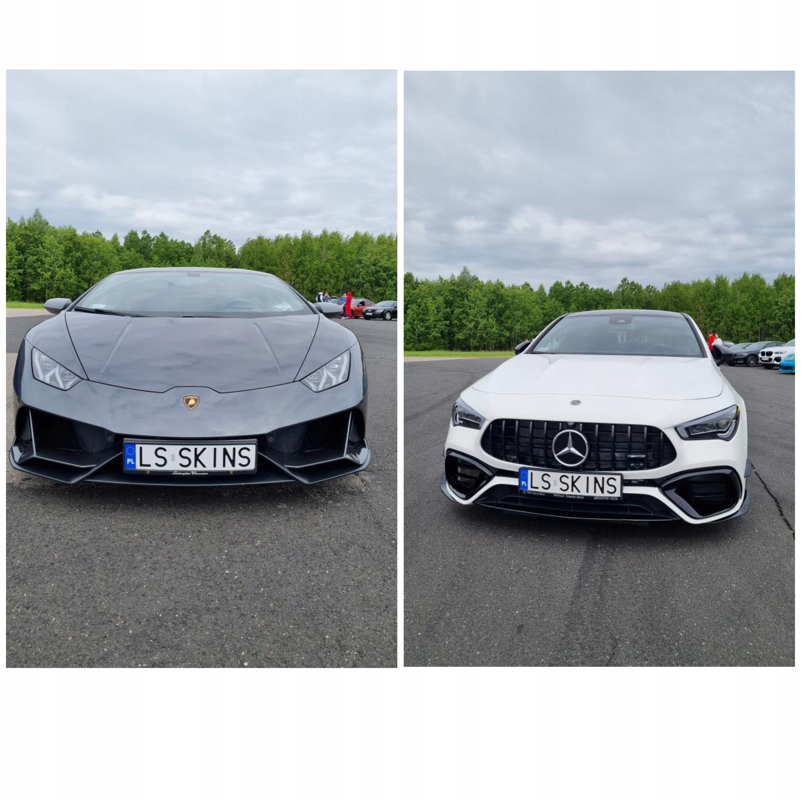 POLSKA TABLICA + ramka pod tablice rejestracyjna Numer katalogowy producenta Luxuryskinspl