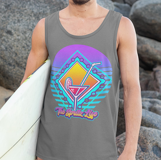 TANK TOP FASHION THESPIRITSLIFE Rozmiar XXL