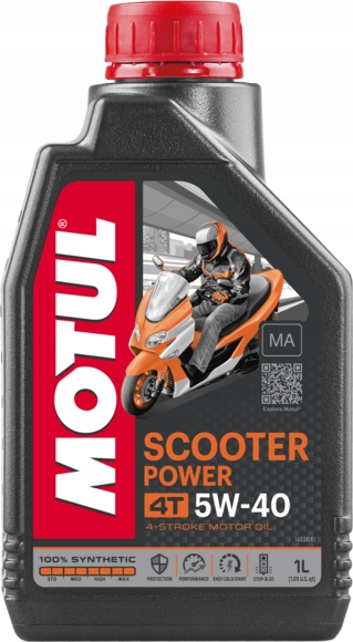 Olej 5W-40 Motul 7100 scooter power olej 5w40 scooter power