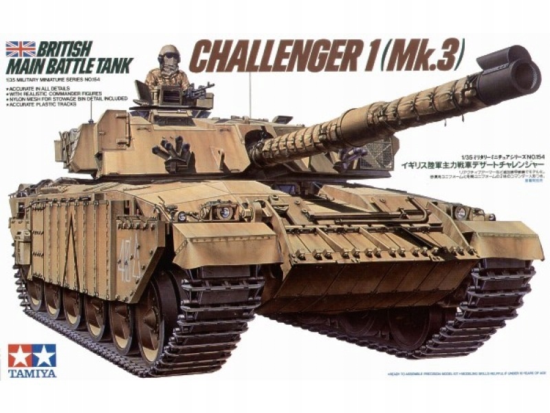 Tamiya Britský Mbt Challenger 1 Mk3