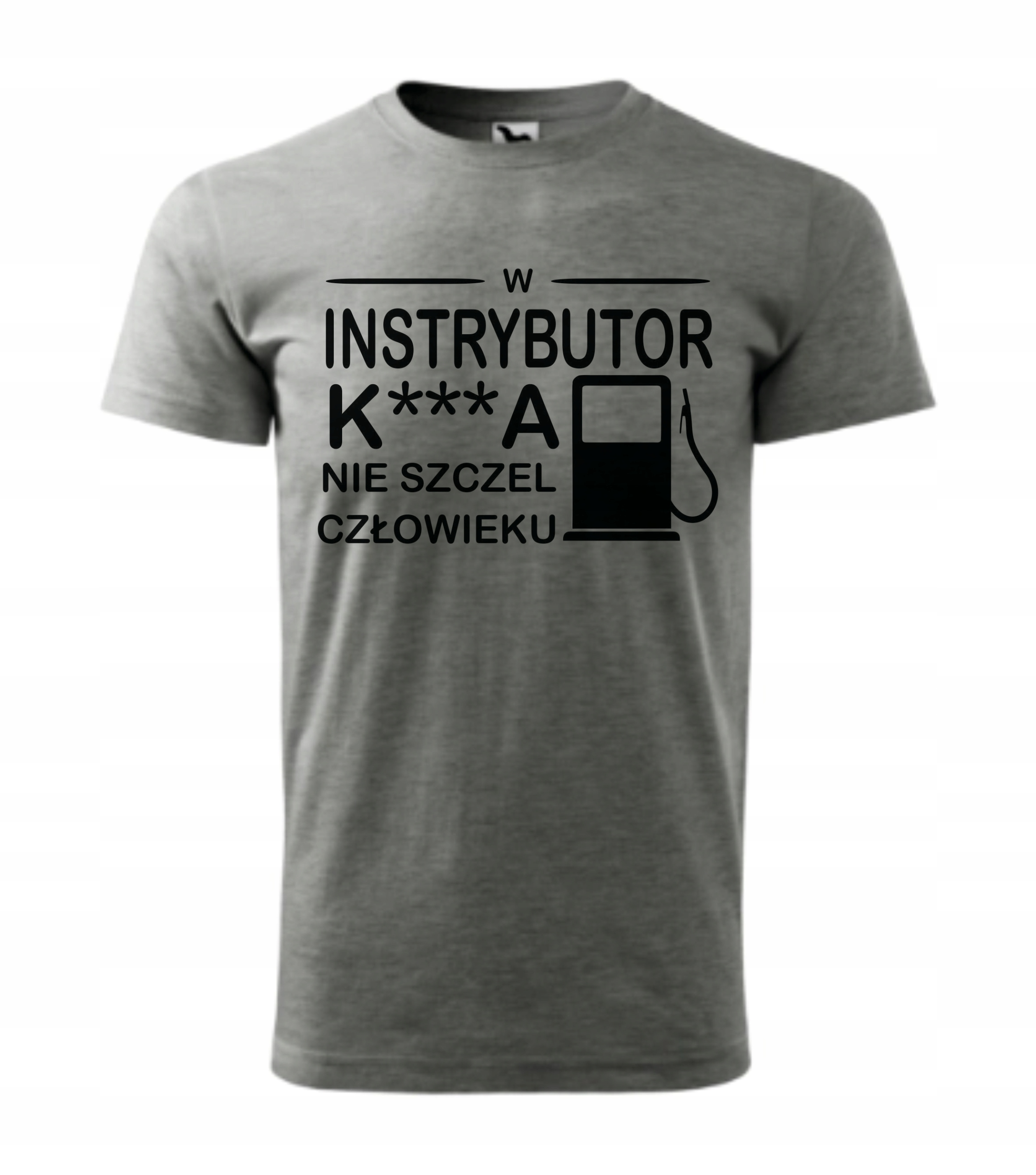 

Koszulka w Instrybutor Nie Szczel nadruk A3