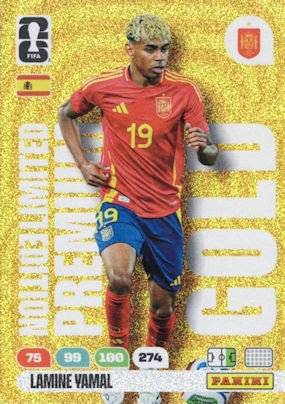Panini Fifa World Cup 2026 Lepg-ly Lamine Yamal Spain