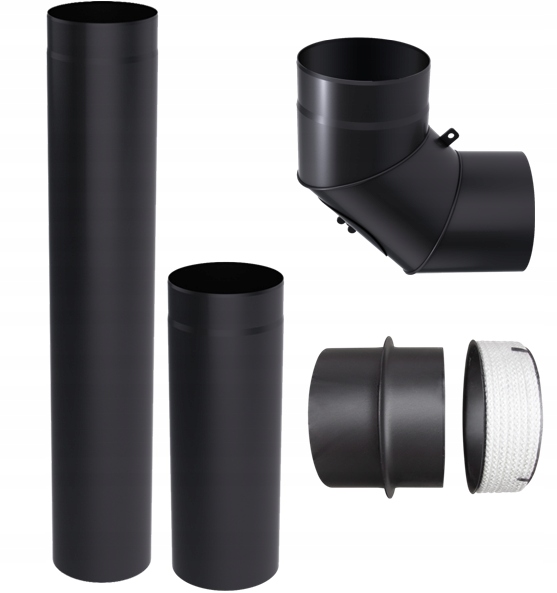 WKŁAD KOMINKOWY POWIETRZNY ZOSIA ECO Średnica rury wylotowej 150 mm