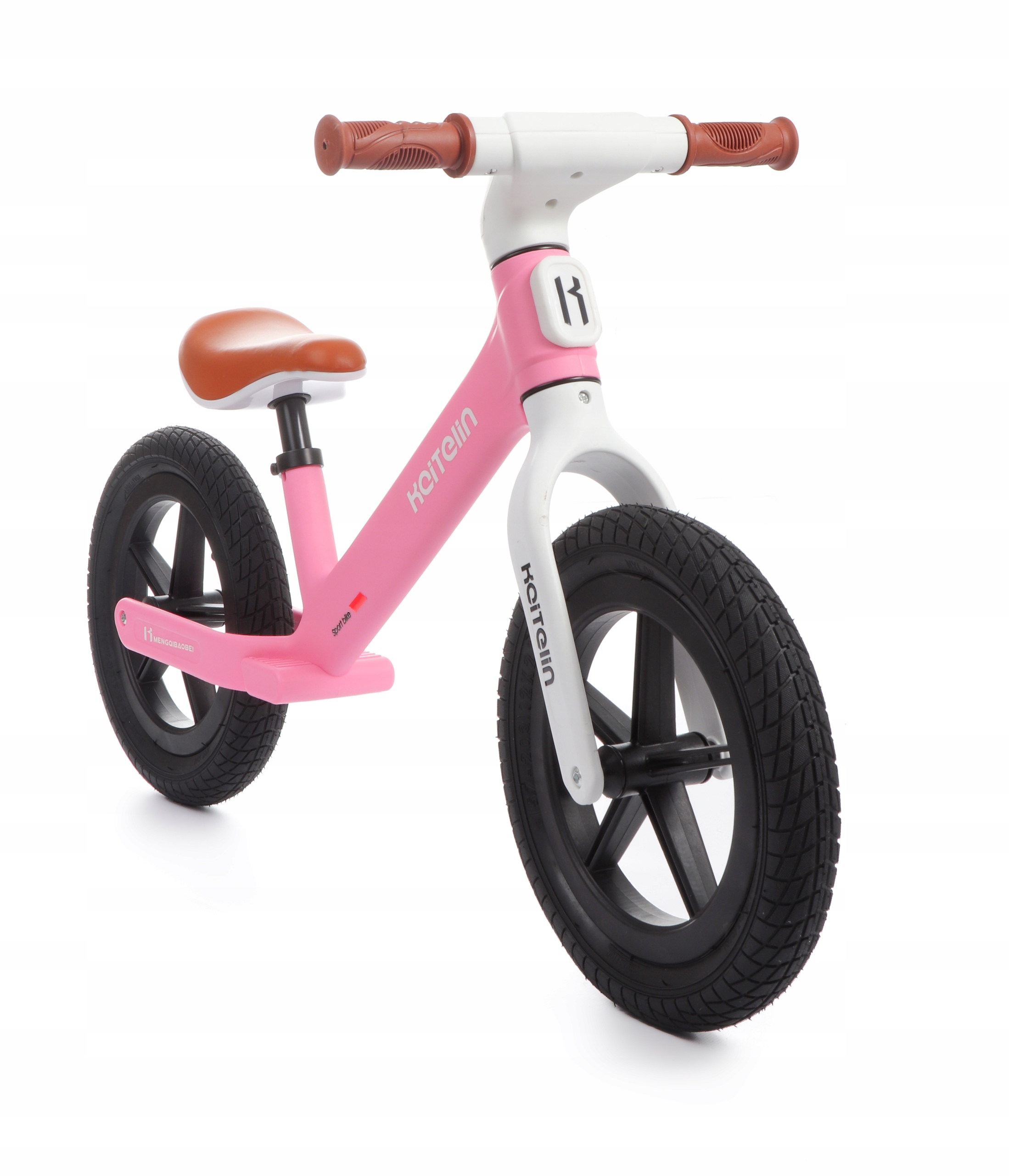 Rowerek biegowy dla dwulatka różowy 12" Moderni Marka Pozostałe