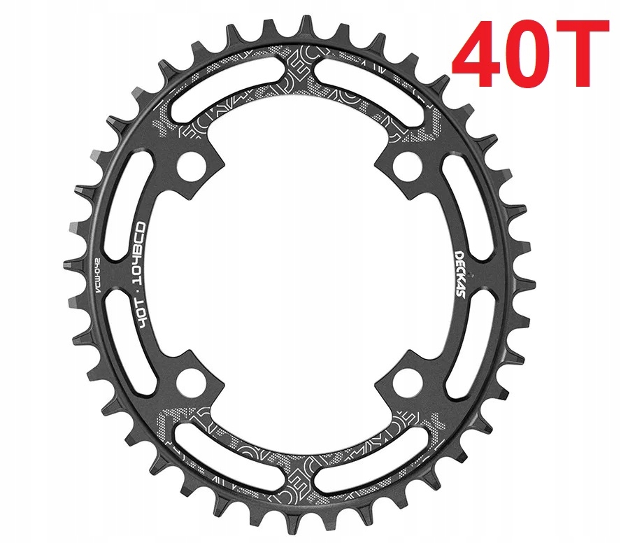 Ozubení Oval ovalna Narrow Wide Deckas 40T 104 Bcd