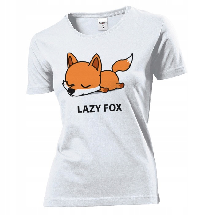 

Koszulka damska Leniwy Lis L