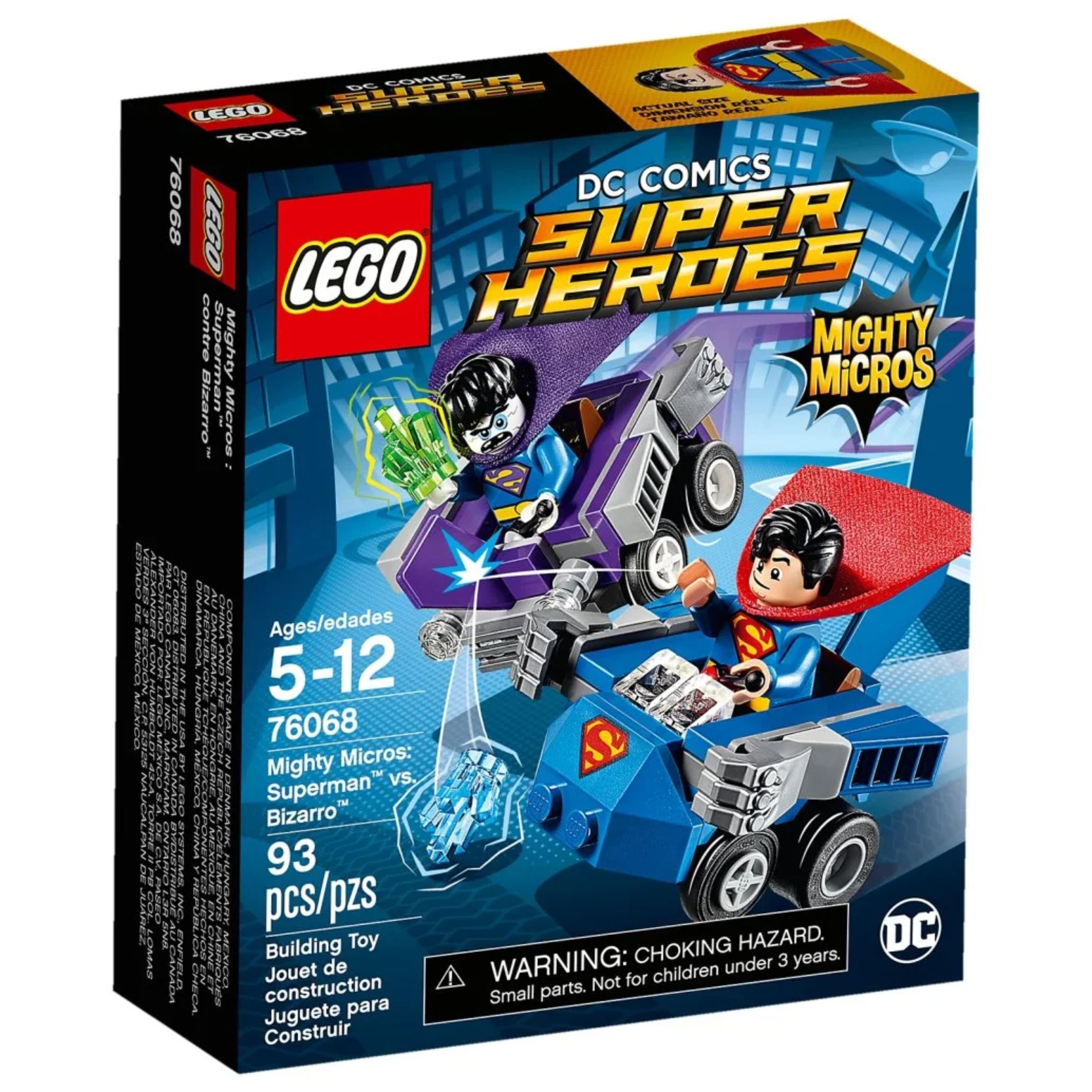 Lego Heroes 76068 Lego Mighty Micros: Superman kontra Bizarro