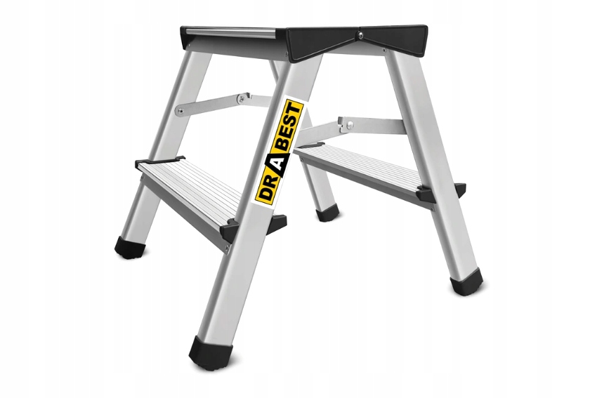 DRABINA DWUSTRONNA PODEST ALUMINIOWY DRBEST 2x2