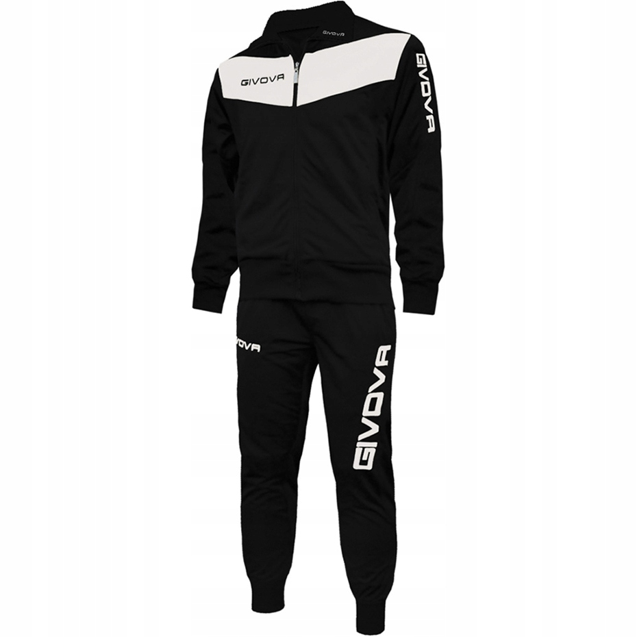 

Dres Givova Tuta Visa czarno-biały TR018 1003 L